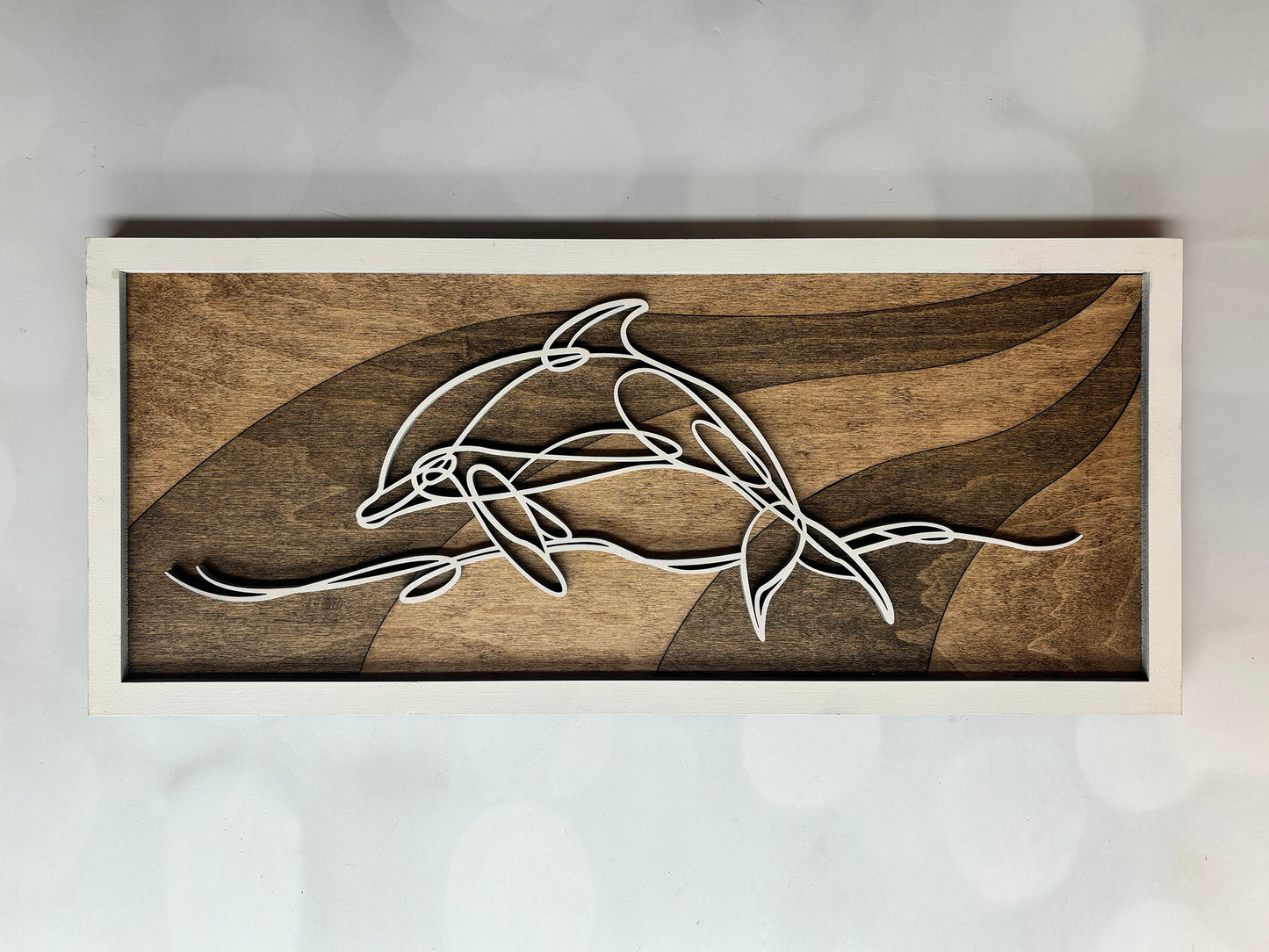 Wood Doodle Art Wall Decor