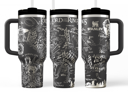 STANLEY! Lord Of The Rings - LOTR Themed 40 oz Stanley Quencher Tumbler