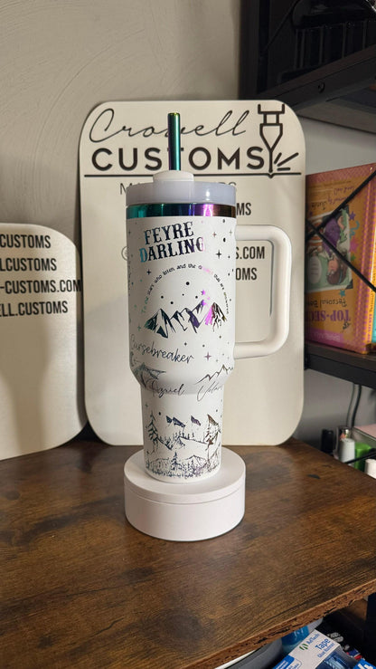 Acotar / Velaris Themed 40 oz Quencher Tumbler