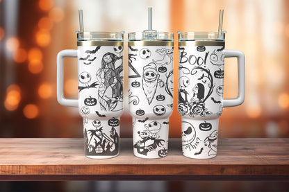 Jack Skellington Nightmare Before Christmas 40oz Quencher Tumbler