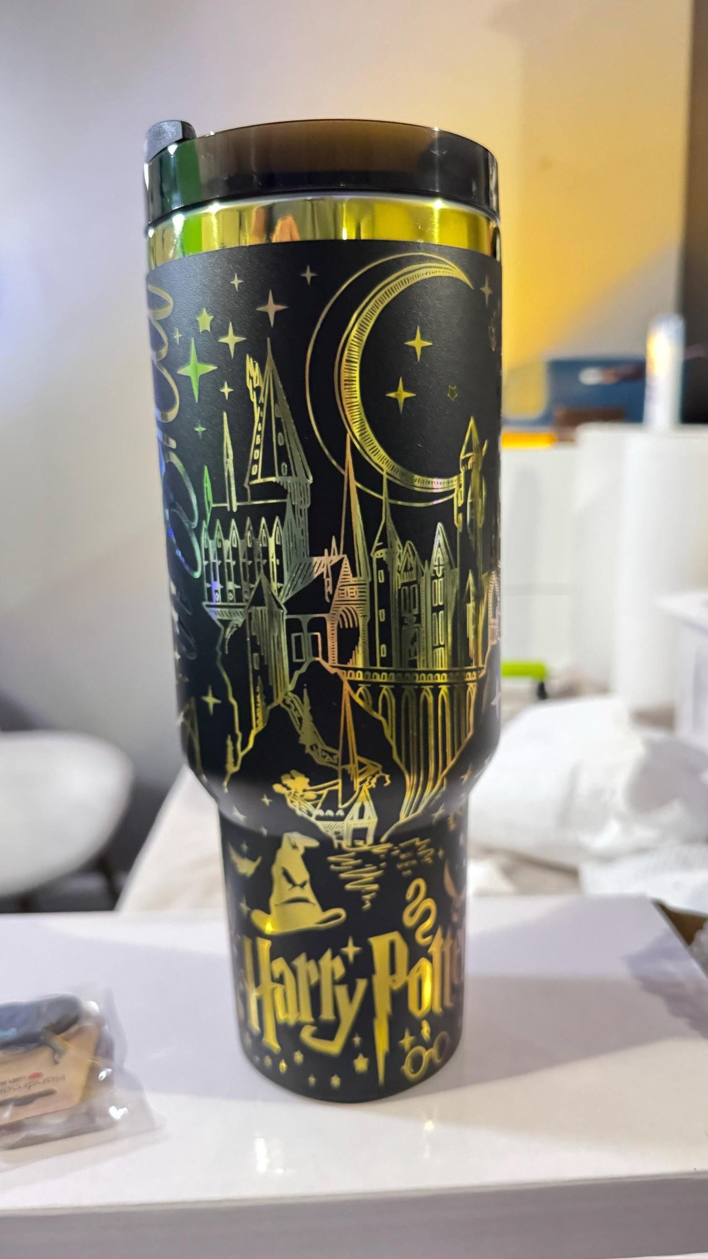 Harry Potter Hogwarts Theme 40oz Quencher Tumbler