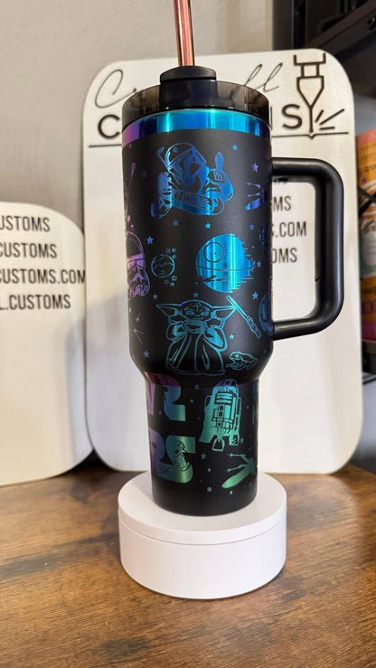 Star Wars Themed 40oz Quencher Tumbler