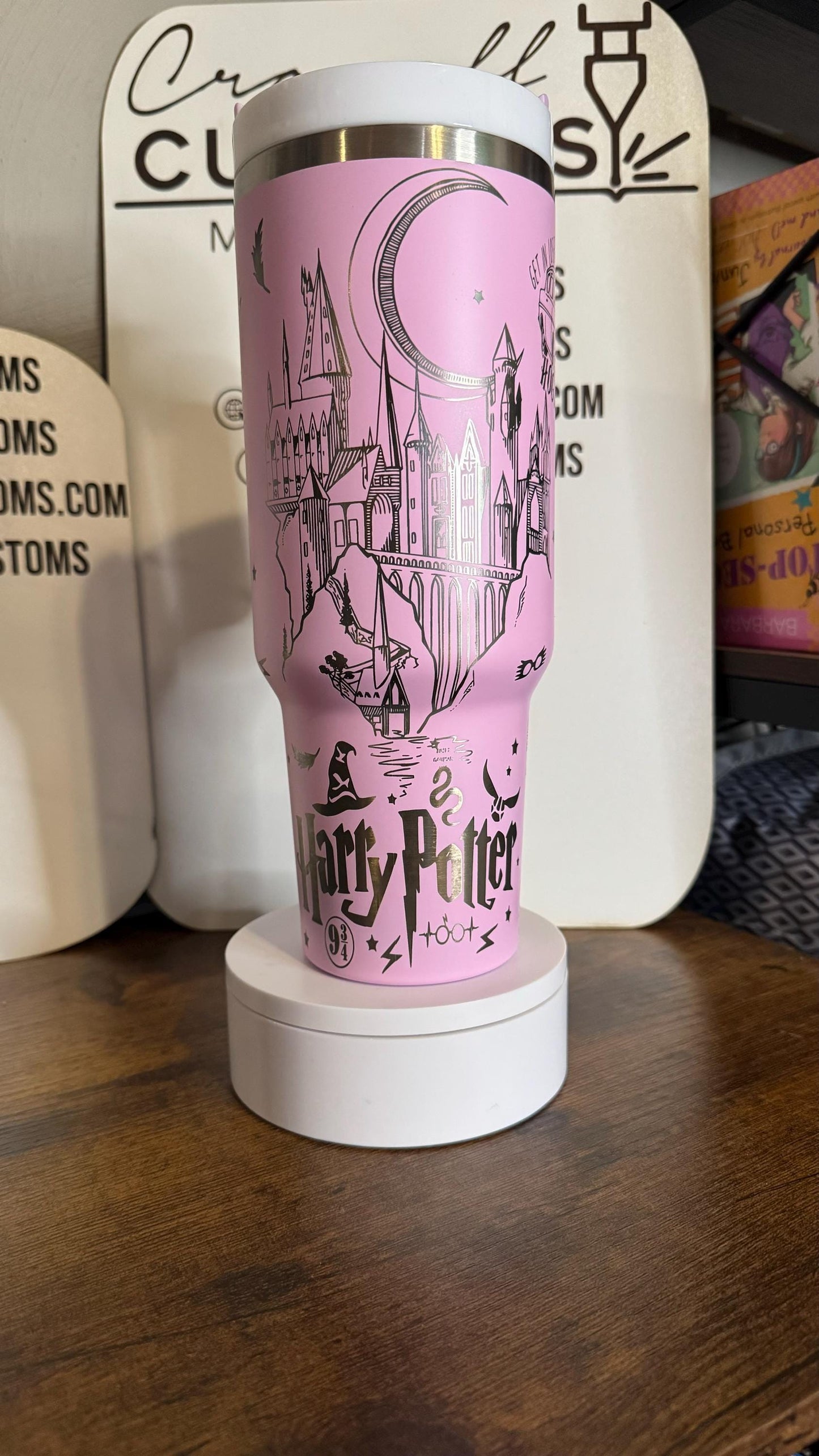 STANLEY! Harry Potter Spells 40oz Stanley H2.0 Quencher Tumbler