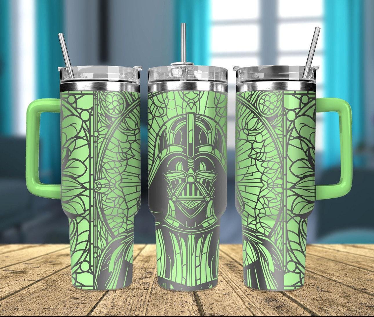 Full Custom Design and Wrap 40oz Quencher Tumbler