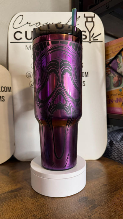 SCREAM! Ghost Face 40oz Quencher Tumbler